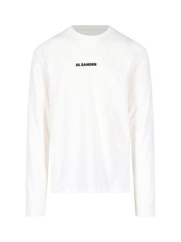 Jil Sander Logo T-shirt - Jil Sander - Modalova