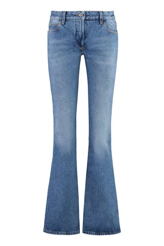 Off-White High-rise Flared Jeans - Off-White - Modalova