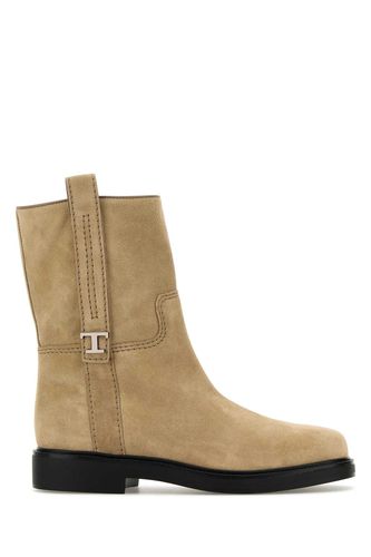 Tod's Sand Suede Ankle Boots - Tod's - Modalova