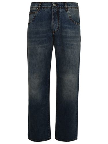 Etro Blue Cotton Jeans - Etro - Modalova