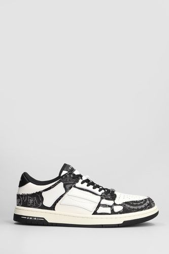 Skel Top Low Sneakers In Leather - AMIRI - Modalova