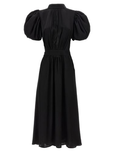 Puff Sleeve Midi Dress - Rotate by Birger Christensen - Modalova