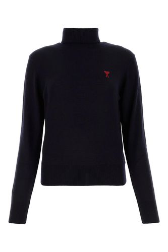 Midnight Wool Sweater - Ami Alexandre Mattiussi - Modalova