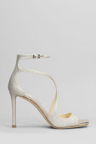 Azia 95 Sandals In Glitter - Jimmy Choo - Modalova