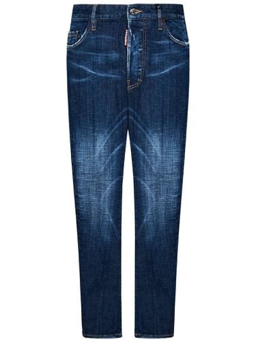 Distressed Straight-leg Jeans - Dsquared2 - Modalova