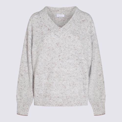 Grey Wool Knitwear - Brunello Cucinelli - Modalova