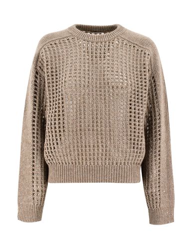 Sparkling Net Sweater - Brunello Cucinelli - Modalova