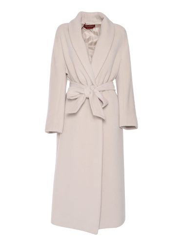 Max Mara Studio Beige Usa Coat - Max Mara Studio - Modalova