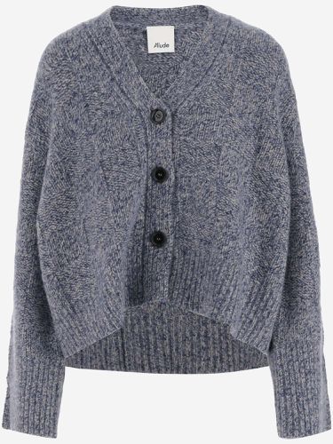 Allude Cashmere And Silk Cardigan - Allude - Modalova