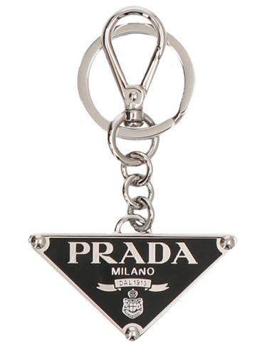 Prada Logo Keyring - Prada - Modalova