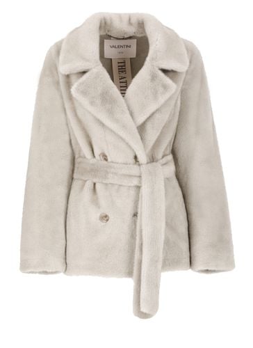 Valentini 1972 Eco Mink Coat - Valentini 1972 - Modalova