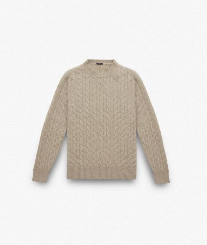 Cable Knit Sweater Col Du Pillon Sweater - Larusmiani - Modalova