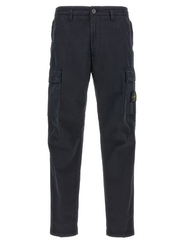 Stone Island Logo Patch Cargo Pants - Stone Island - Modalova