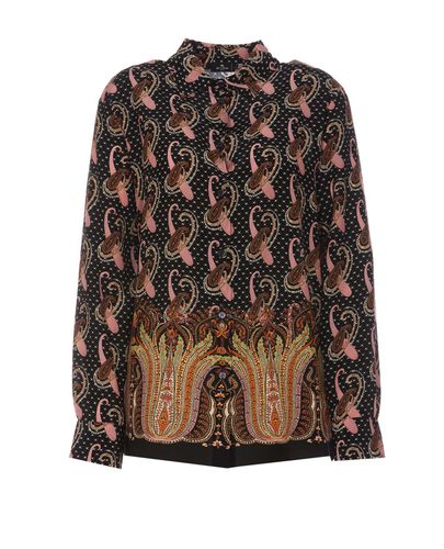 Etro Crepe De Chine Boyfit Shirt - Etro - Modalova