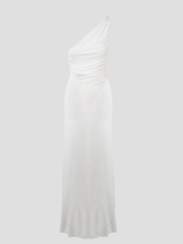 One Shoulder Long Dress - Alberta Ferretti - Modalova