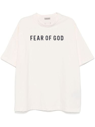 Short Sleeve Tee Logo Black Print - Fear of God - Modalova