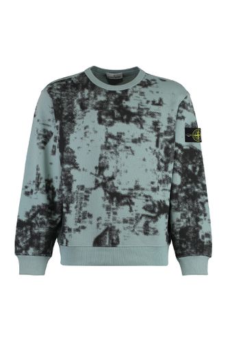 Cotton Crew-neck Sweatshirt - Stone Island - Modalova