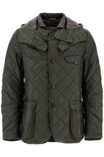 Jacket With Quilted Wax Finish - Barbour - Modalova