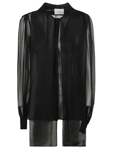 Semi See-through Blouse - Saint Laurent - Modalova