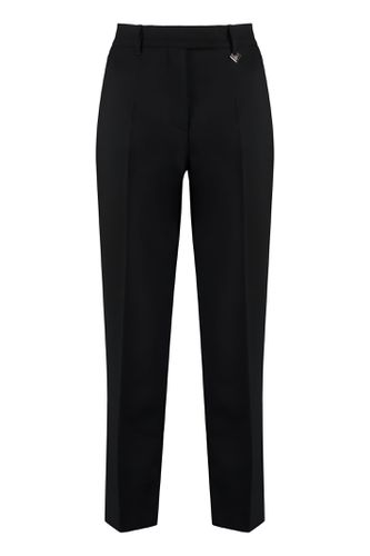 Prada Wool Cropped Trousers - Prada - Modalova