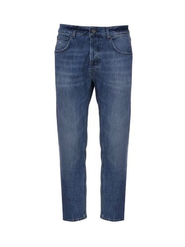 Dian 34 Inches Carrot Jeans In Denim - Dondup - Modalova