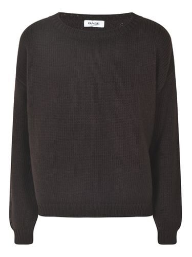 Base Plain Knit Ribbed Sweater - Base - Modalova