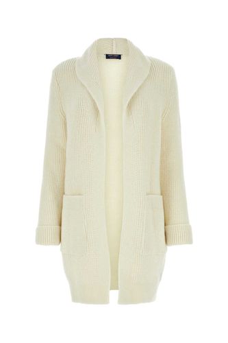 White Mohair Blend Cardigan - Saint James - Modalova