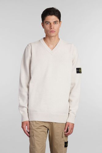 Stone Island Knitwear In Grey Wool - Stone Island - Modalova