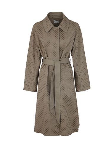 Parosh Trench With Strass - Parosh - Modalova