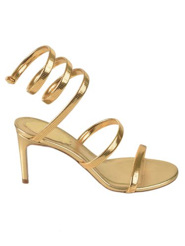 Metallic Twisted Strap Sandals - René Caovilla - Modalova