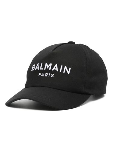 Balmain Embroidery Cotton Cap - Balmain - Modalova