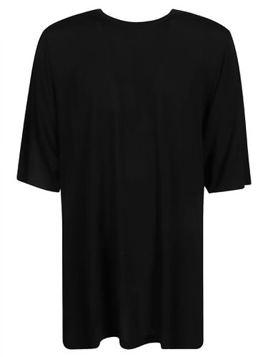 Oversized Round Neck T-shirt - Rick Owens - Modalova
