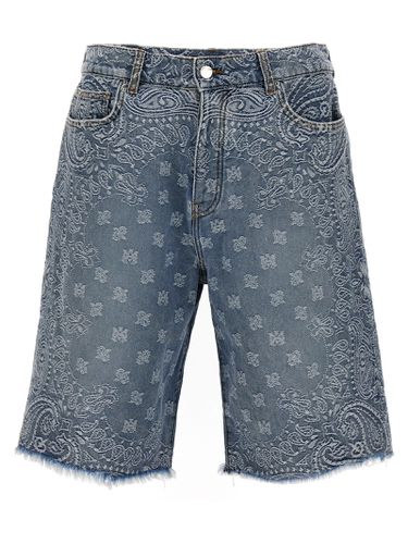 AMIRI bandana Bermuda Shorts - AMIRI - Modalova