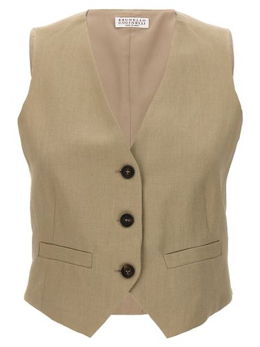 Brunello Cucinelli Cropped Vest - Brunello Cucinelli - Modalova