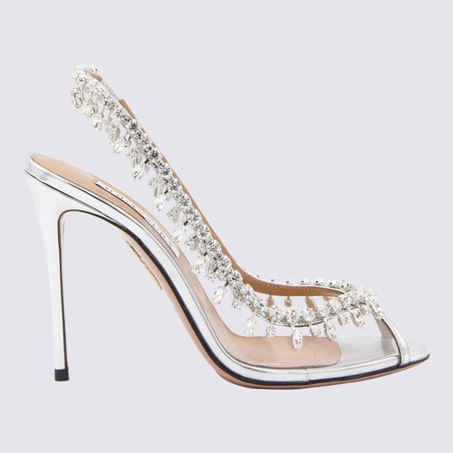 Leather Temptation Crystal Sandals - Aquazzura - Modalova