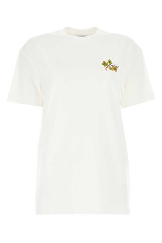 Off-White White Cotton T-shirt - Off-White - Modalova