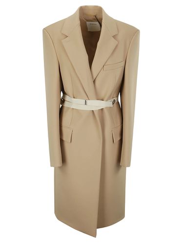 SportMax Belted Long-sleeved Coat - SportMax - Modalova