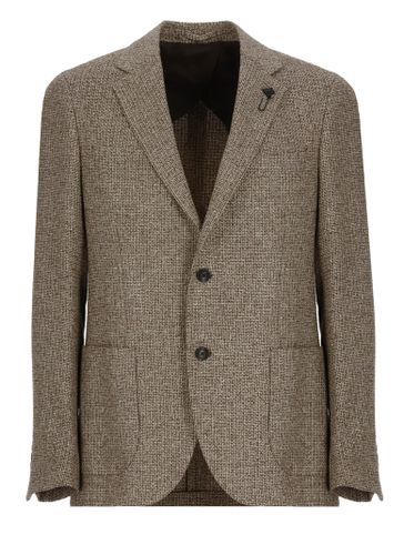 Lardini Wool And Silk Jacket - Lardini - Modalova