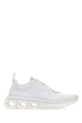 White Tech Knit Nima Sneakers - Ferragamo - Modalova