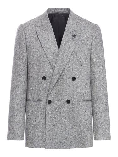 Double-breasted Jacket In Wool - Lardini - Modalova