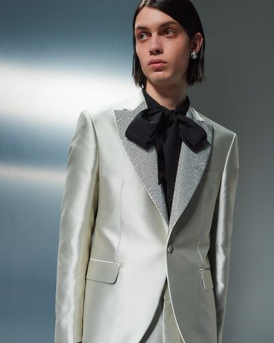 Suit Blazer With Pointed Lapels - John Richmond - Modalova