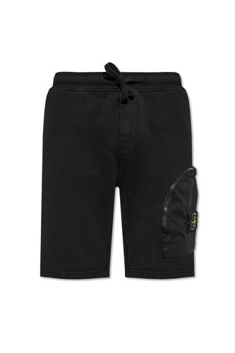 Logo-patch Drawstring Shorts - Stone Island - Modalova