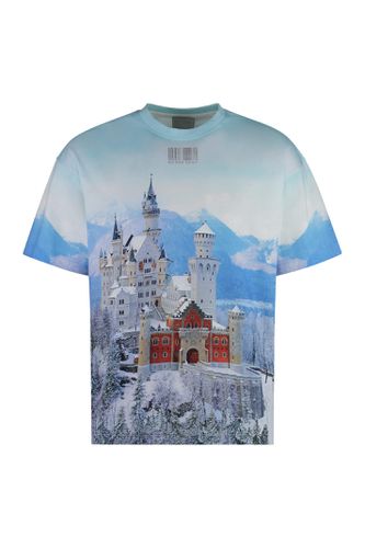 Neuschwanstein Winter Printed Cotton T-shirt - VETEMENTS - Modalova