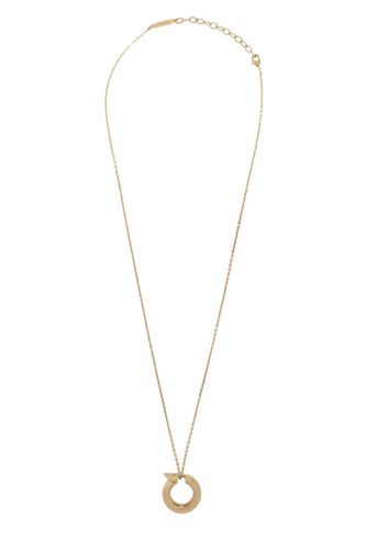 Asymmetric Gancini Pendant Necklace - Ferragamo - Modalova