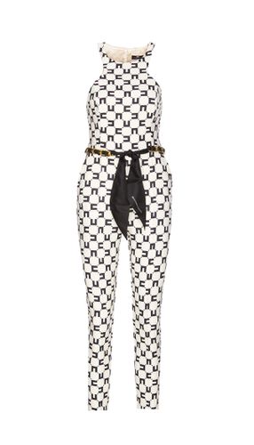 Elisabetta Franchi Logo Jumpsuit - Elisabetta Franchi - Modalova