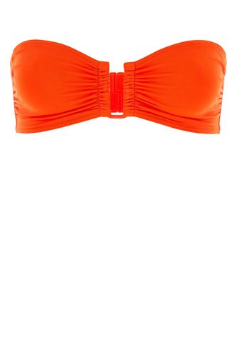 Orange Stretch Nylon Bikini Top - Eres - Modalova