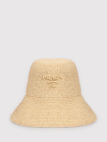 Prada Woven Fabric Hat - Prada - Modalova