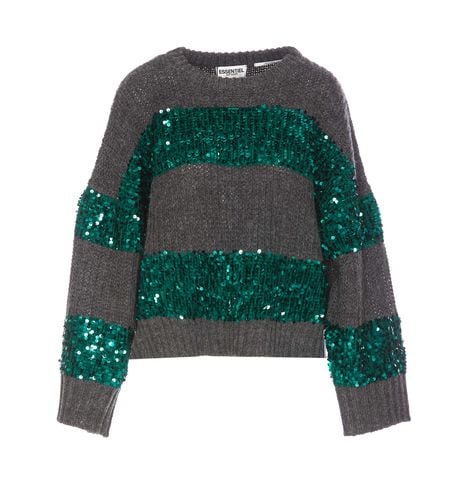 Group Sequin Sweater - Essentiel Antwerp - Modalova