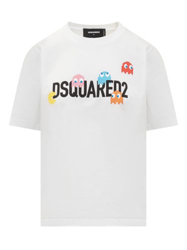Dsquared2 Pac-man Easy Fit T-shirt - Dsquared2 - Modalova