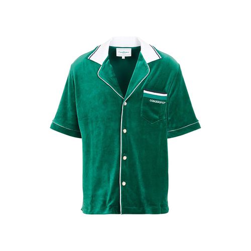 Casablanca Velour Shirt - Casablanca - Modalova